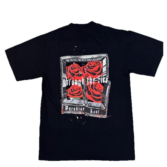 Paradise Lost Other - Street Wear-Paradise Lost - Through The Fire Mens Sm Black Graphic Tshirt NEW